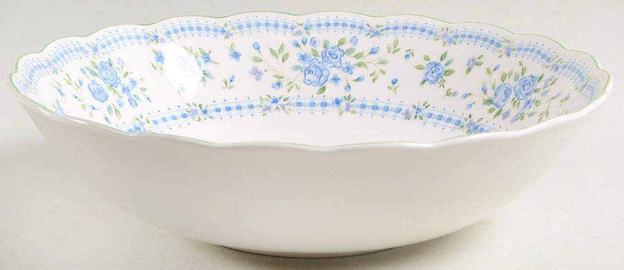 Bonnie Blue 9" Round Vegetable Bowl by Nikko-1