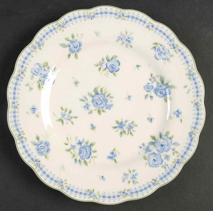 Bonnie Blue Salad Plate by Nikko-1