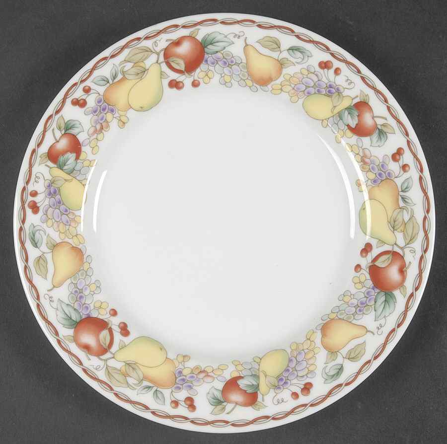 Bountiful Bread & Butter Plate/Gravy Underplate by Nikko-1