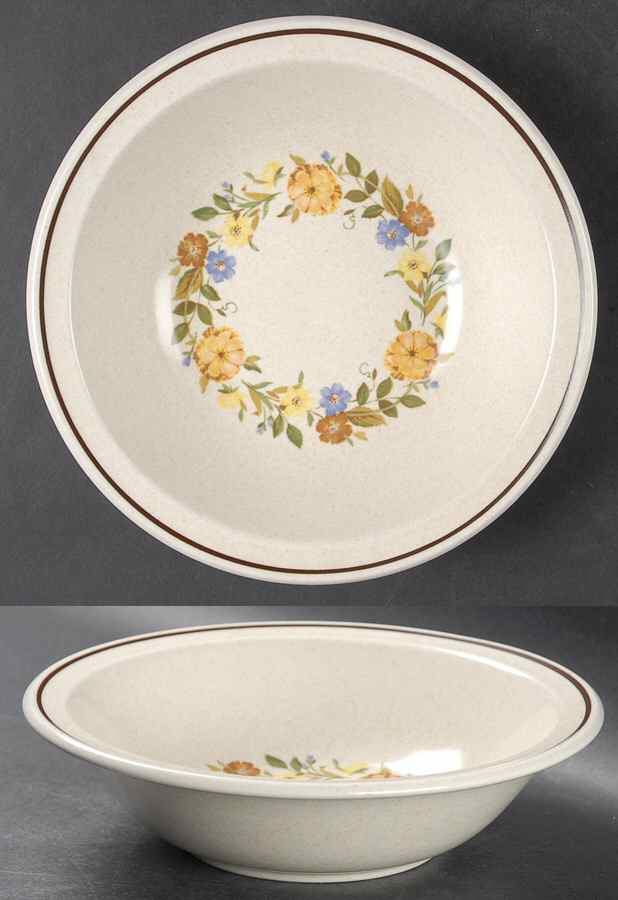Buttercup Rim Cereal Bowl by Nikko-1