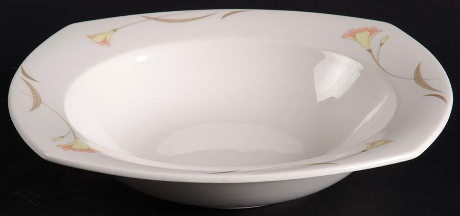 Butterscotch Rim Cereal Bowl by Nikko-1