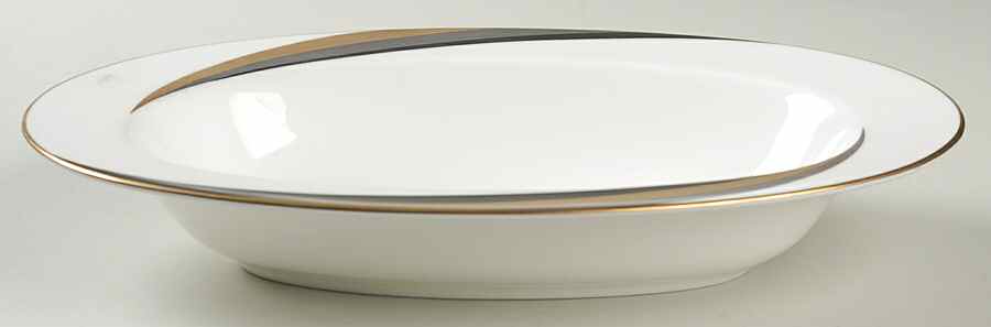 Cachet 11" Oval Vegetable Bowl by Nikko-1