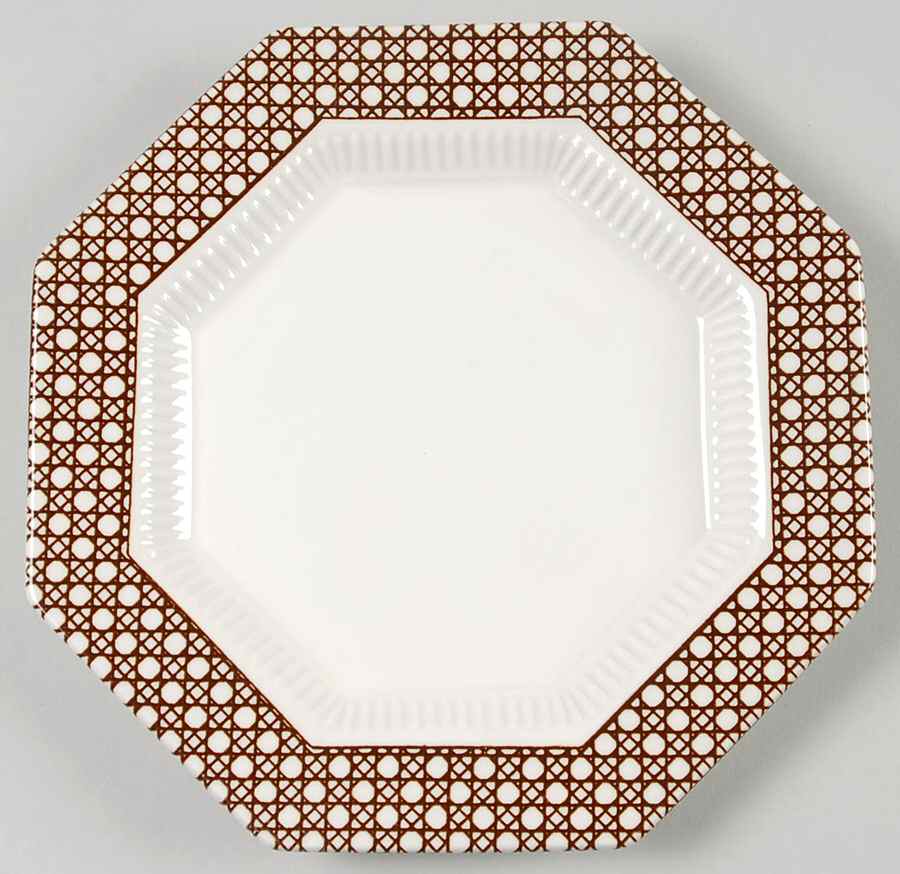 Cane Salad Plate by Nikko-1