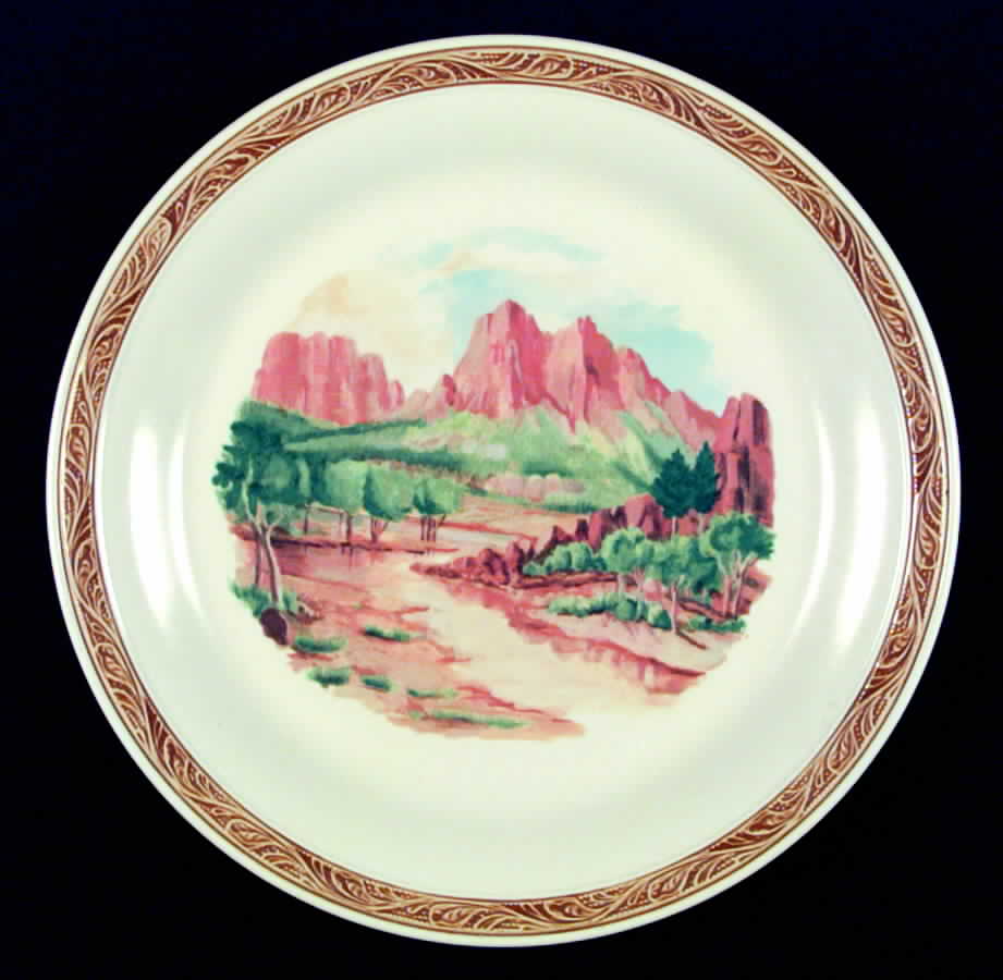 Canyon Dinner Plate by Nikko-1