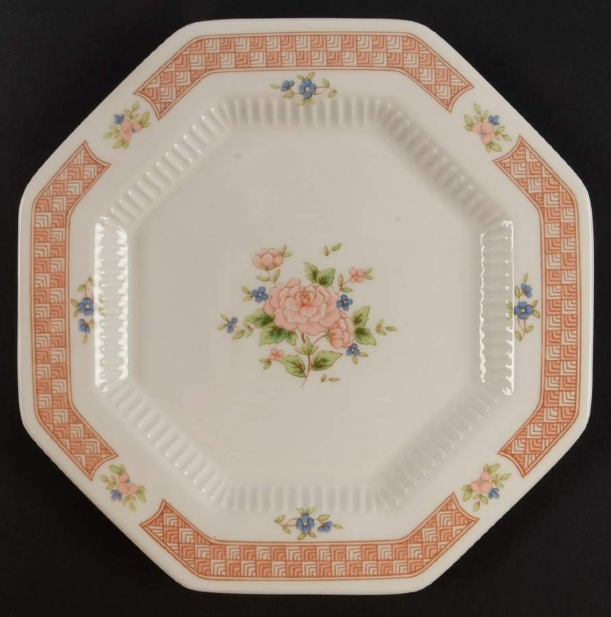 Cameo Rose Bread & Butter Plate by Nikko-1