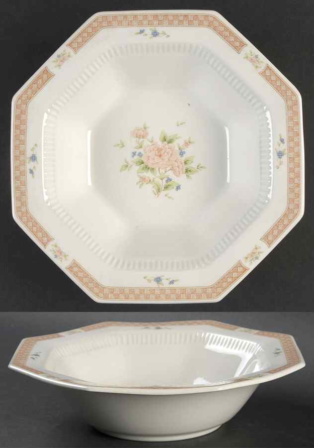 Cameo Rose 9" Round Vegetable Bowl by Nikko-1