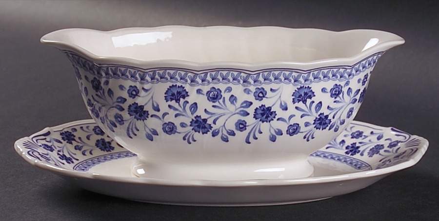 Chatham Gravy Boat & Underplate (Relish/Butter) by Nikko-1