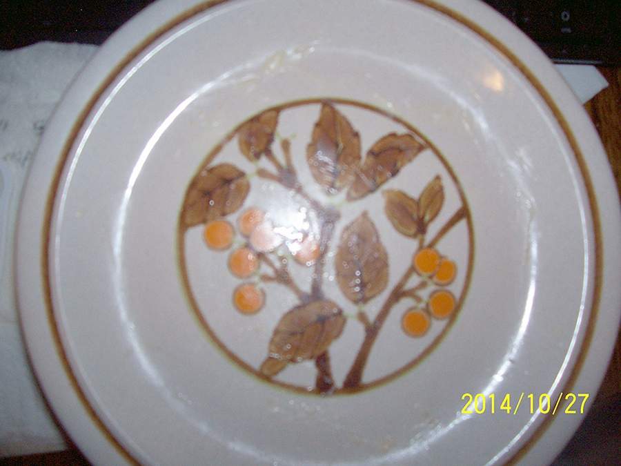 Chinaberry Salad Plate by Nikko-1