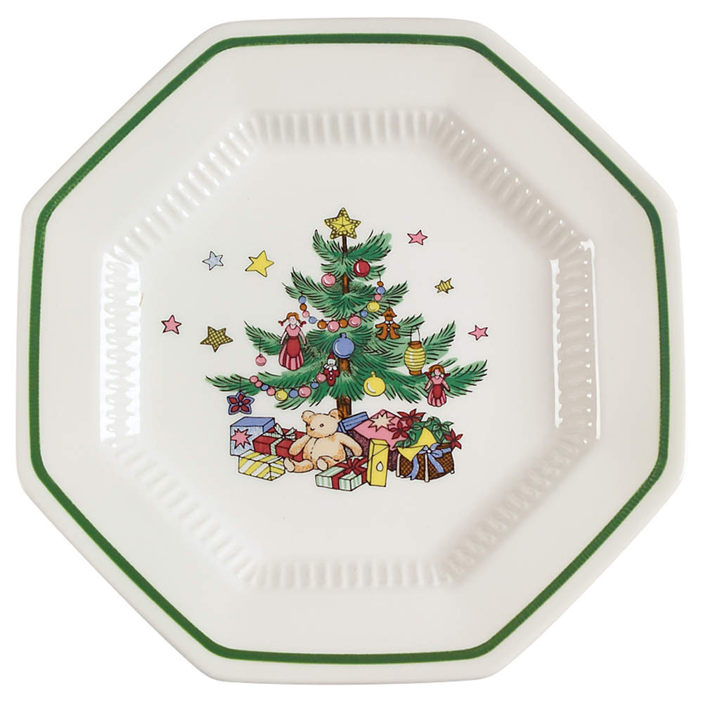 Christmastime Bread & Butter Plate by Nikko-1