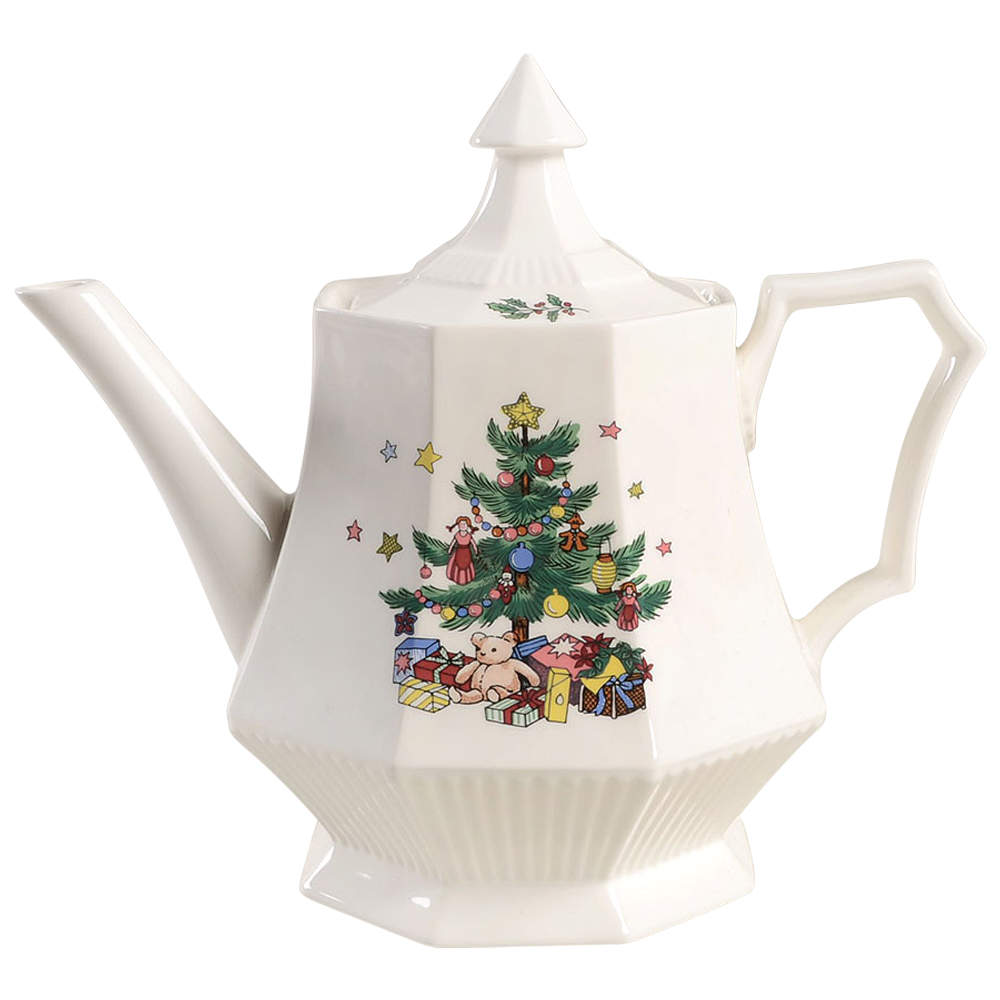 Christmastime Teapot & Lid by Nikko-1