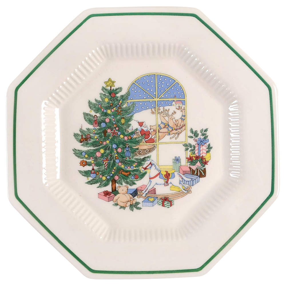 Christmastime Accent Salad Plate by Nikko-1