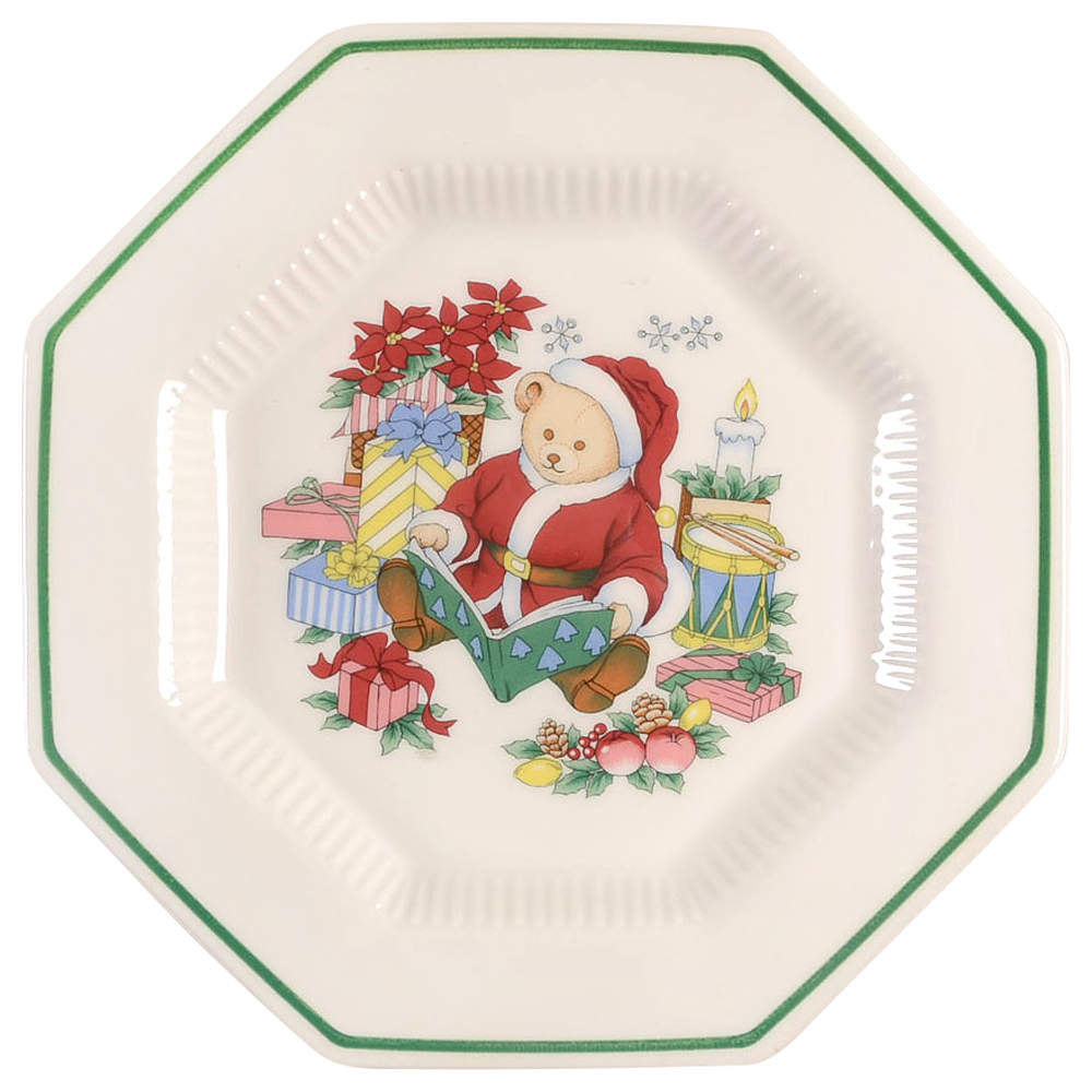Christmastime Accent Salad Plate by Nikko-1