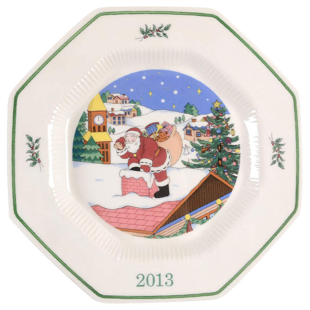 Christmastime 2013 Collector Plate by Nikko-1