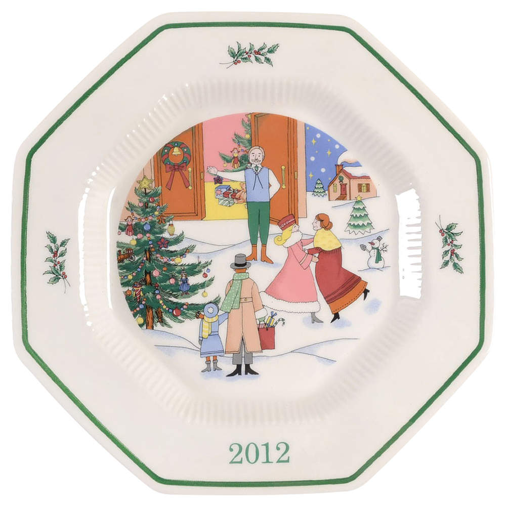 Christmastime 2012 Collector Plate by Nikko-1