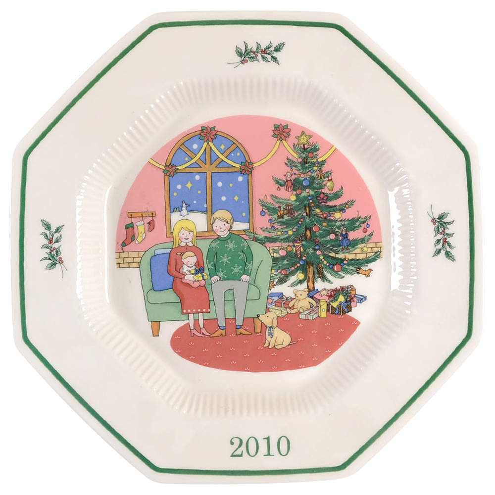 Christmastime 2010 Collector Plate by Nikko-1