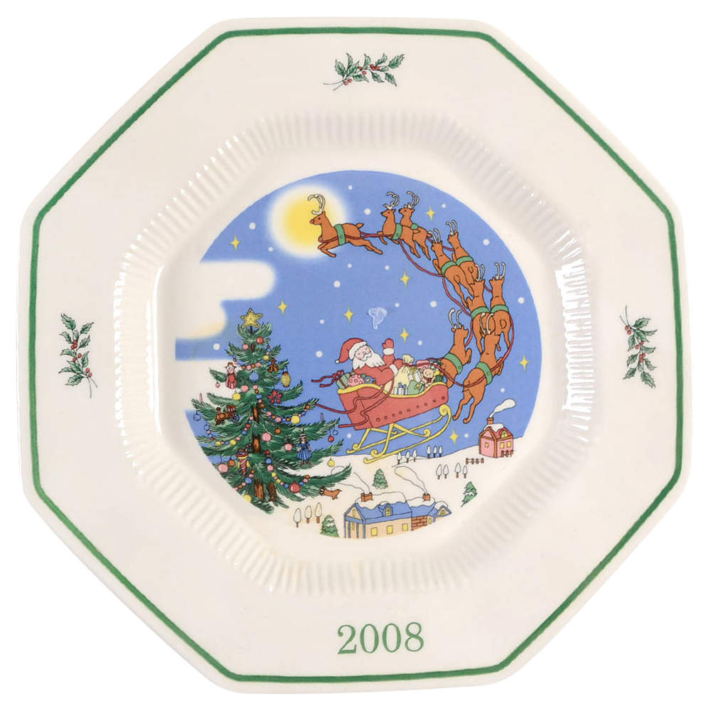 Christmastime 2008 Collector Plate by Nikko-1