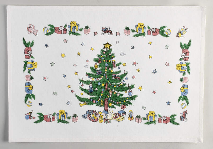 Christmastime Cloth Placemat by Nikko-1