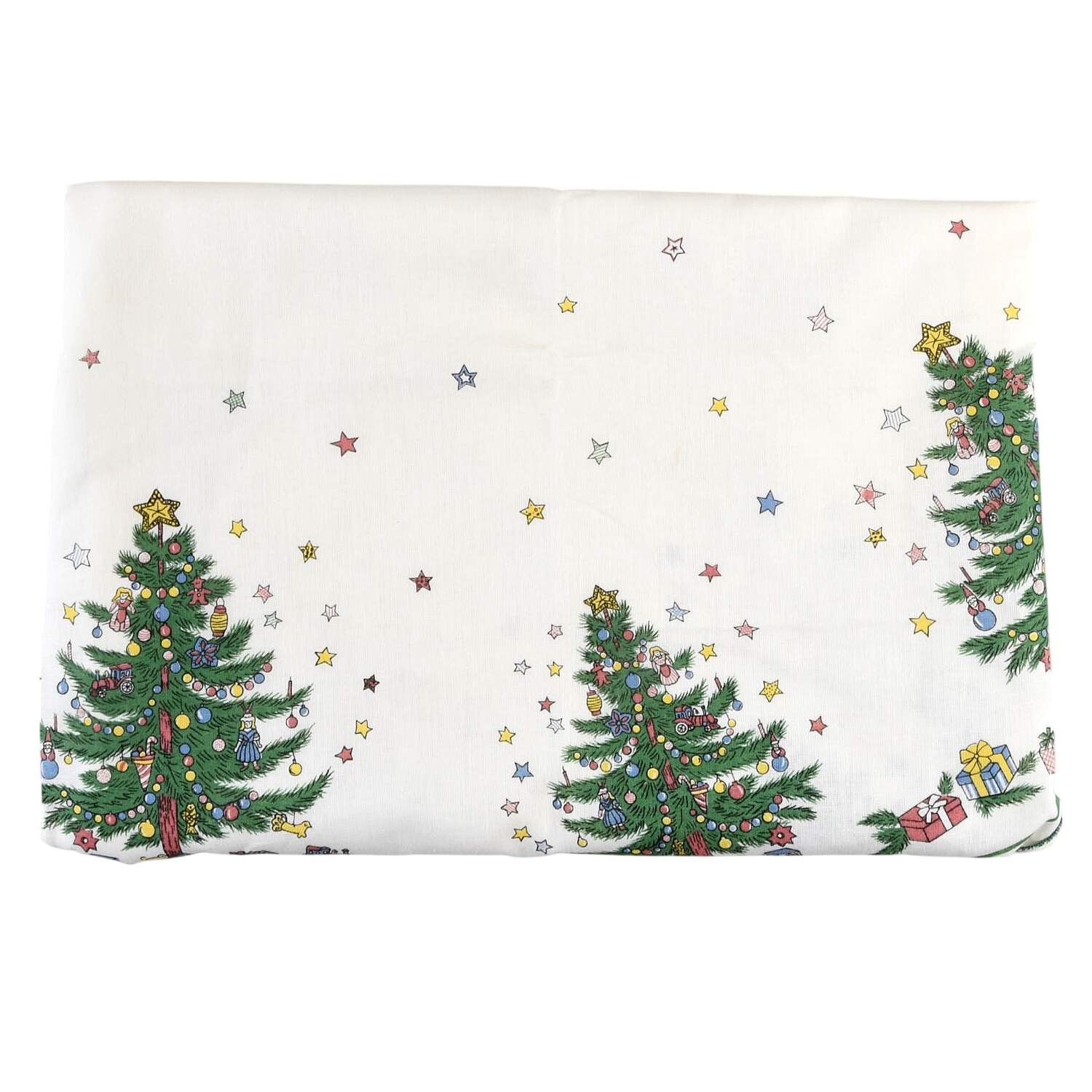 Christmastime 60" X 85" Oval Tablecloth by Nikko-1