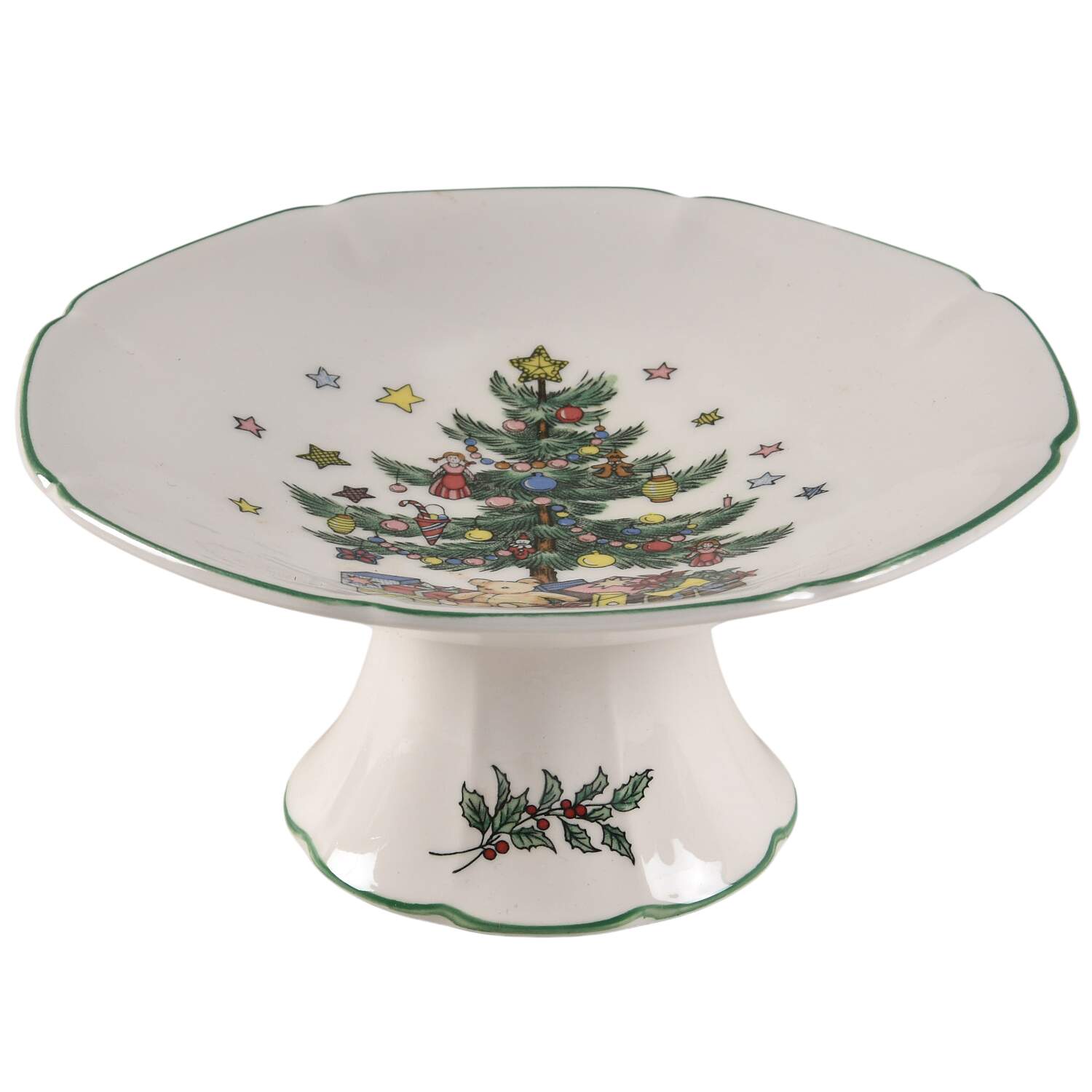 Christmastime Round Compote (Height X Width) by Nikko-1
