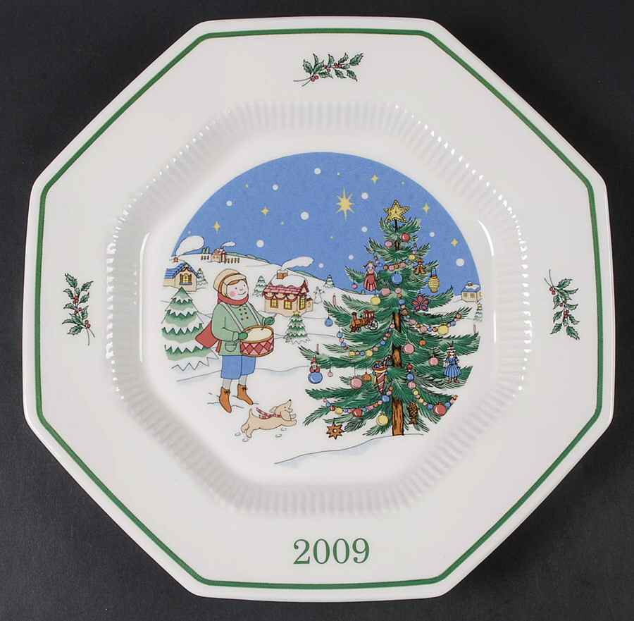 Christmastime 2009 Collector Plate by Nikko-1