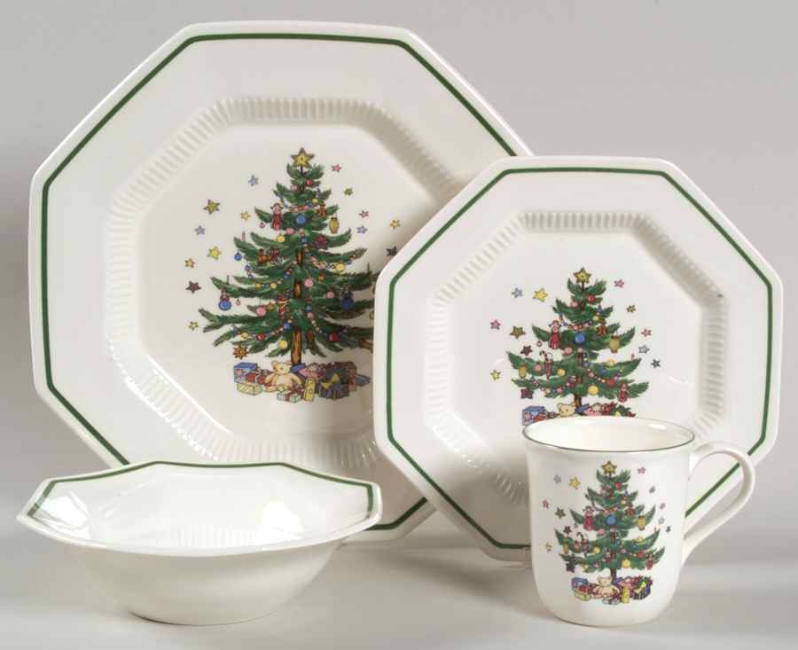 Christmastime 4 Pc Set=Dp, Sp, Mug, Apb6 by Nikko-1