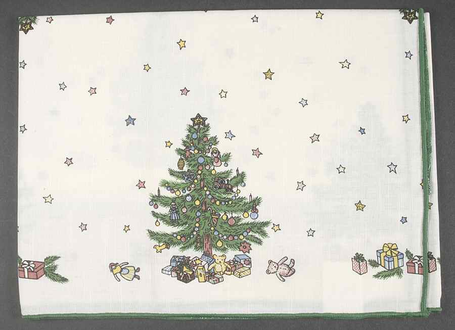 Christmastime 15" X 70" Cloth Table Runner by Nikko-1