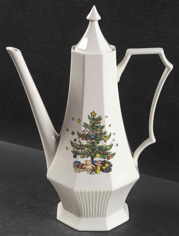 Christmastime Coffee Pot & Lid by Nikko-1