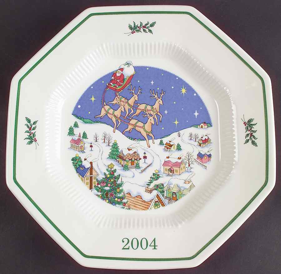 Christmastime 2004 Collector Plate by Nikko-1