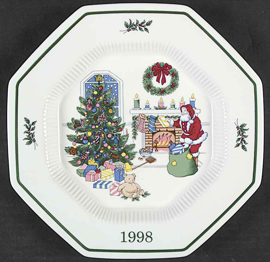 Christmastime 1998 Collector Plate by Nikko-1