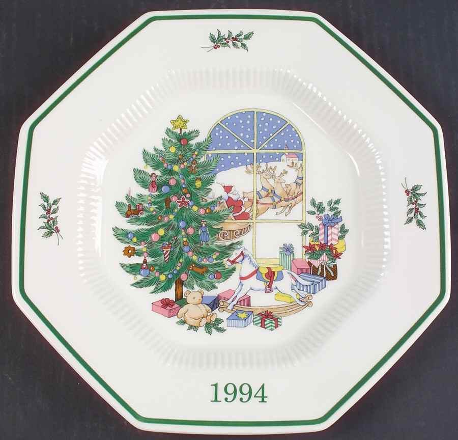 Christmastime 1994 Collector Plate by Nikko-1