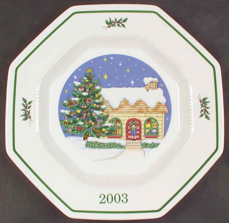 Christmastime 2003 Collector Plate by Nikko-1