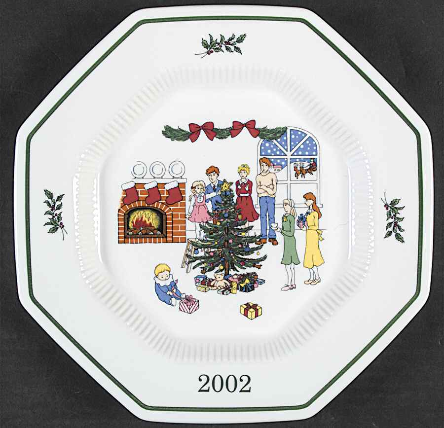 Christmastime 2002 Collector Plate by Nikko-1