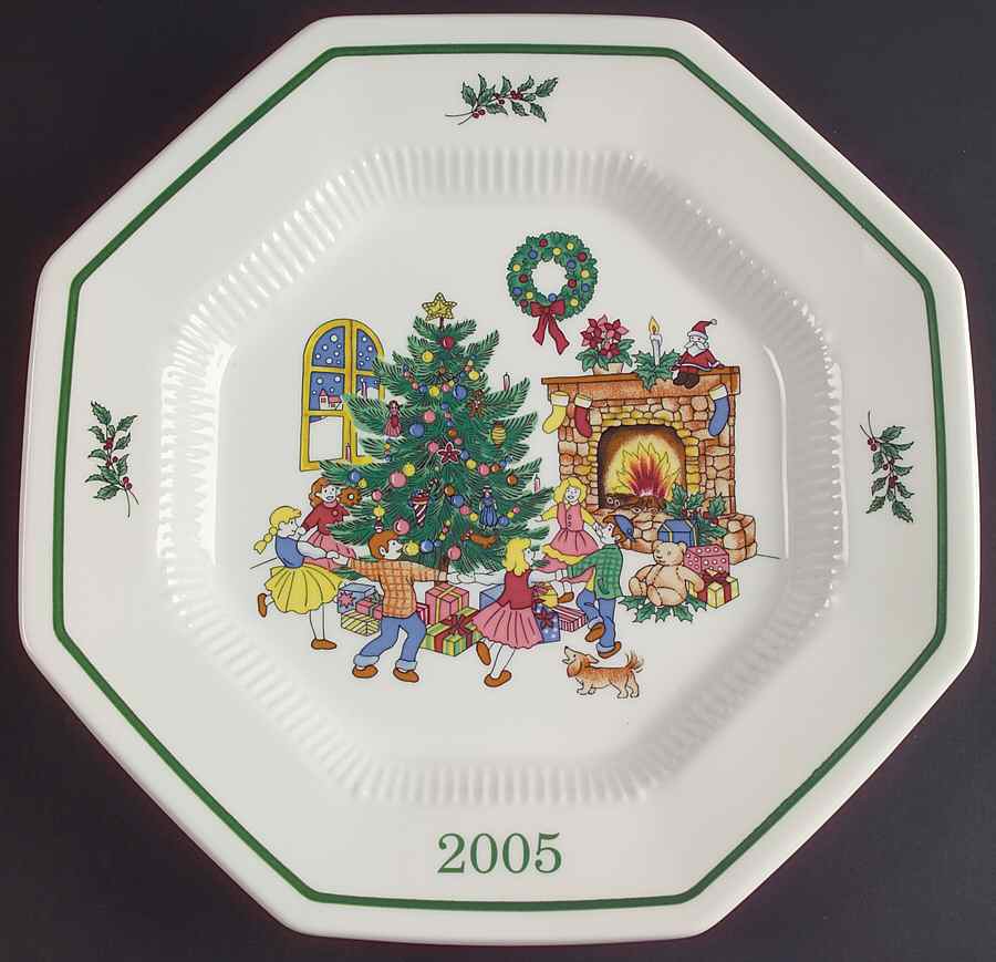 Christmastime 2005 Collector Plate by Nikko-1