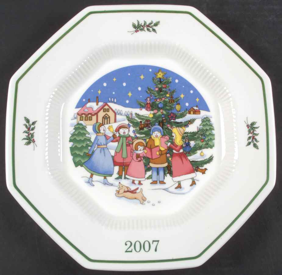Christmastime 2007 Collector Plate by Nikko-1
