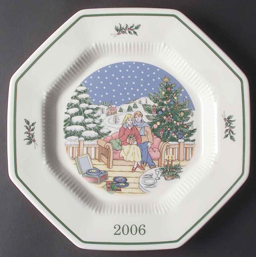 Christmastime 2006 Collector Plate by Nikko-1