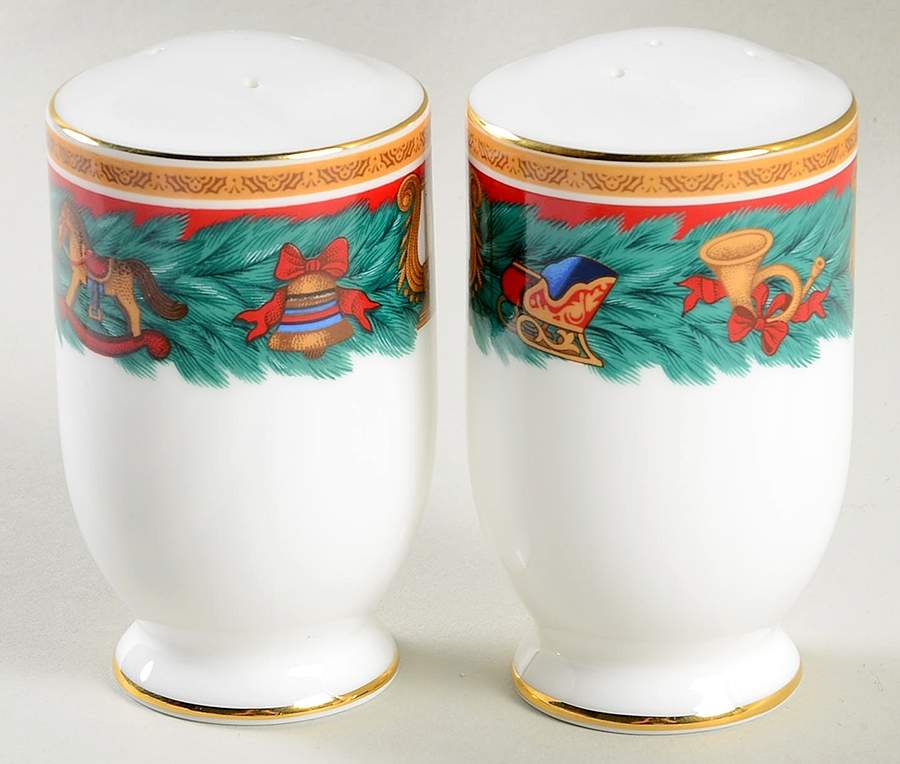 Christmas Tradition Salt & Pepper Set by Nikko-1