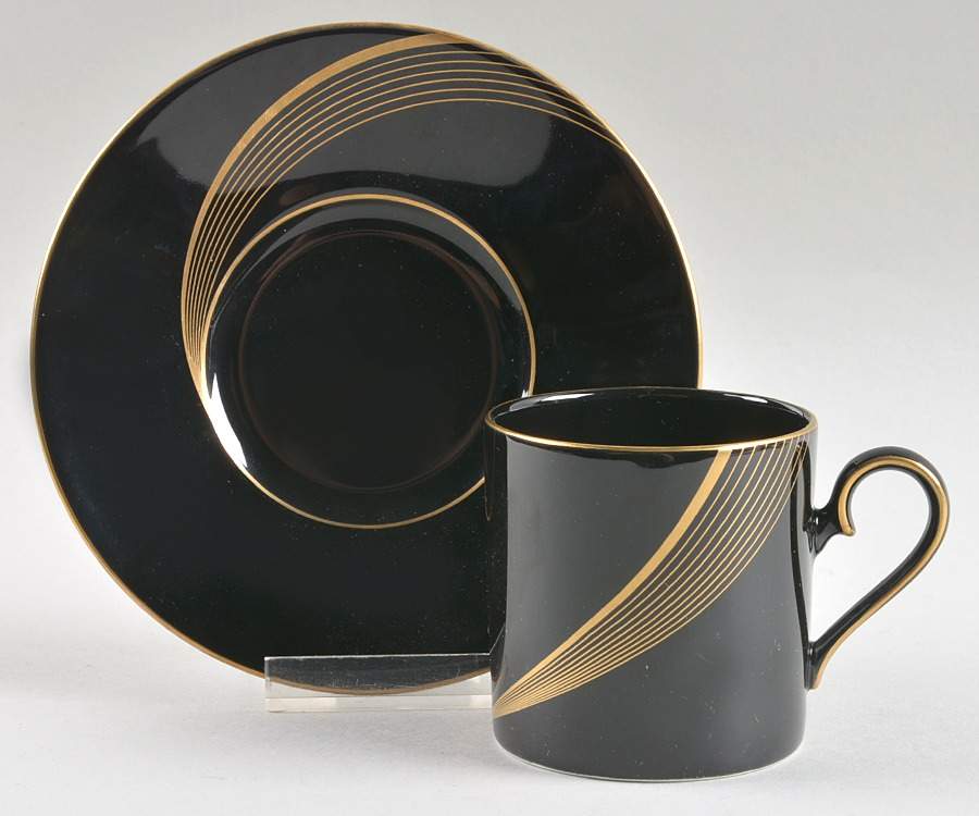 City Lights Flat Demitasse Cup & Saucer Set by Nikko-1