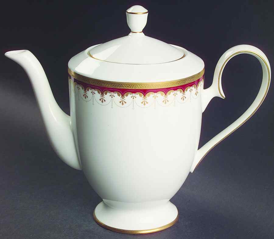Clarendon Coffee Pot & Lid by Nikko-1
