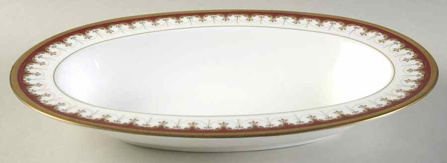 Clarendon 11" Oval Vegetable Bowl by Nikko-1