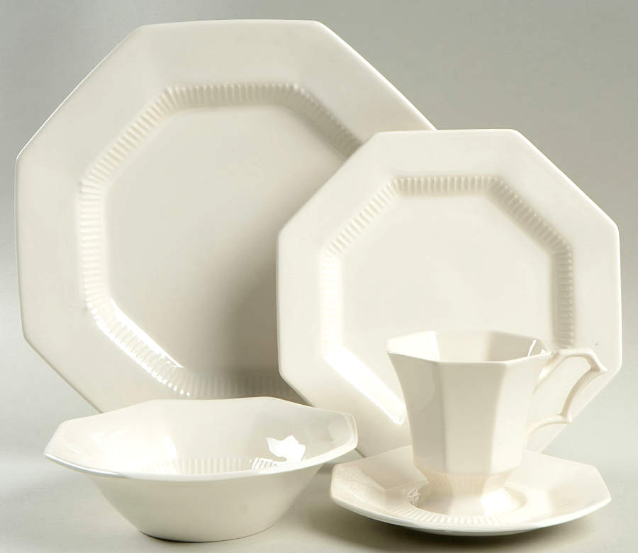 Classic White 5 Piece Place Setting by Nikko-1