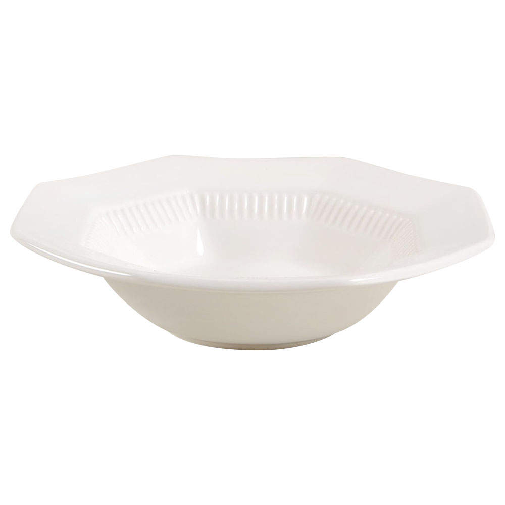 Classic White Rim Fruit/Dessert (Sauce) Bowl by Nikko-1