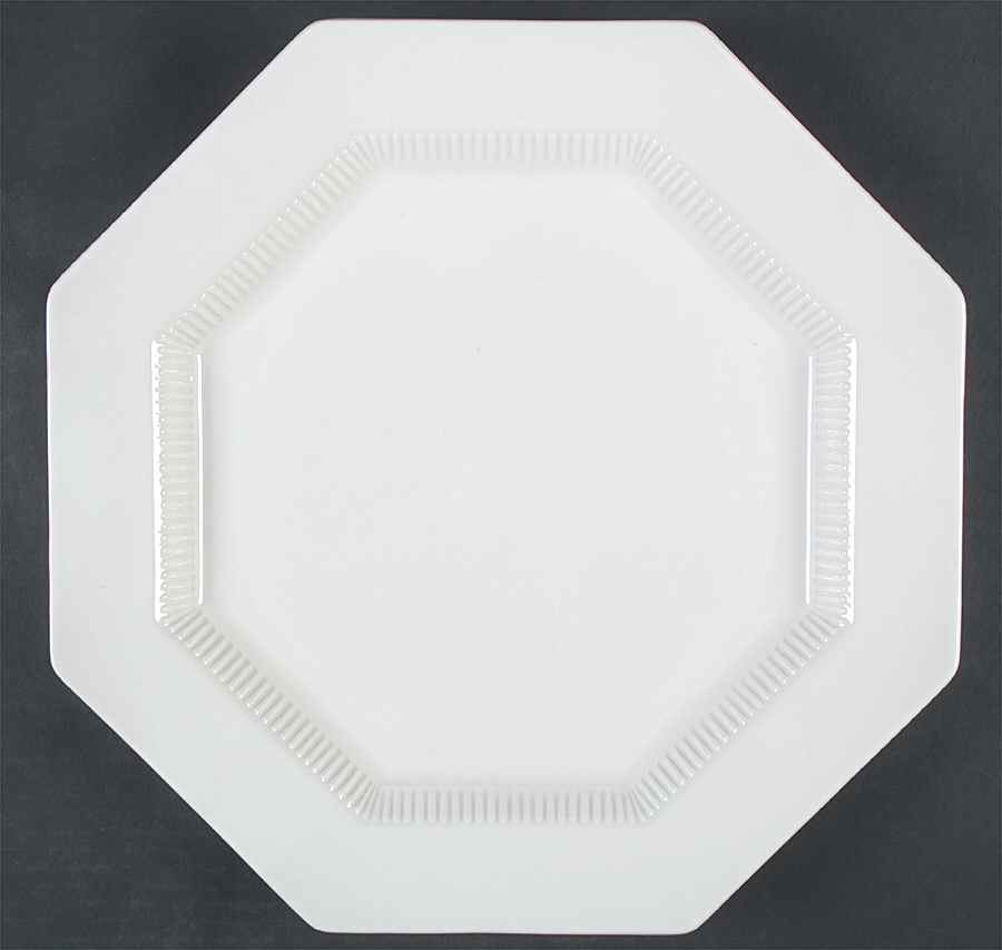 Classic White 14" Chop Plate (Round Platter) by Nikko-1