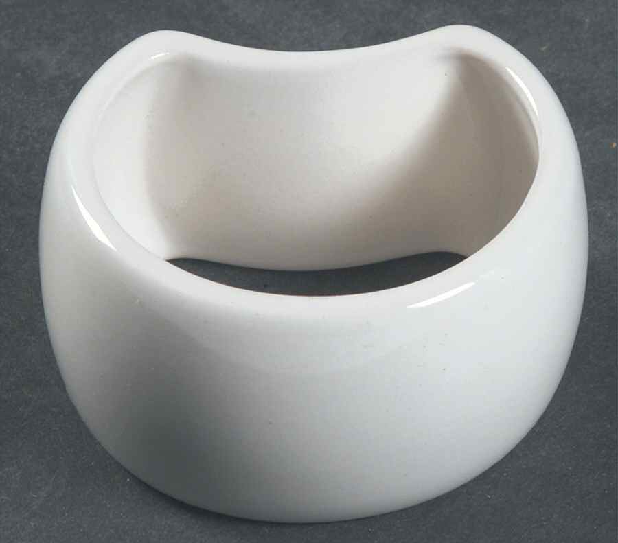 Classic White Napkin Ring by Nikko-1
