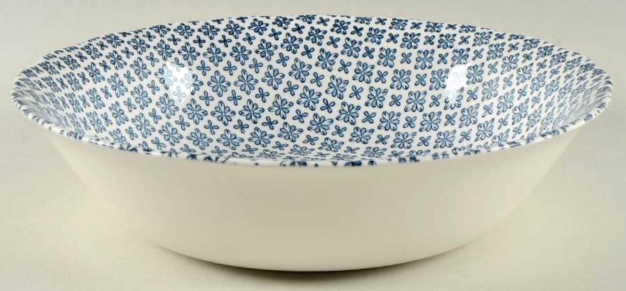 Colonial Blue 9" Round Vegetable Bowl by Nikko-1
