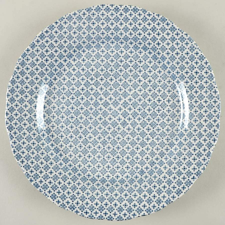 Colonial Blue 12" Chop Plate (Round Platter) by Nikko-1