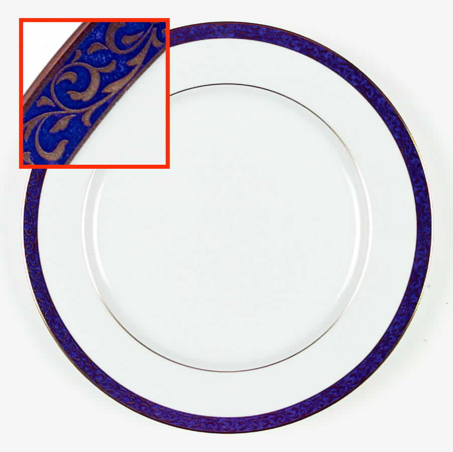 Cobalt Filigree Dinner Plate by Nikko-1