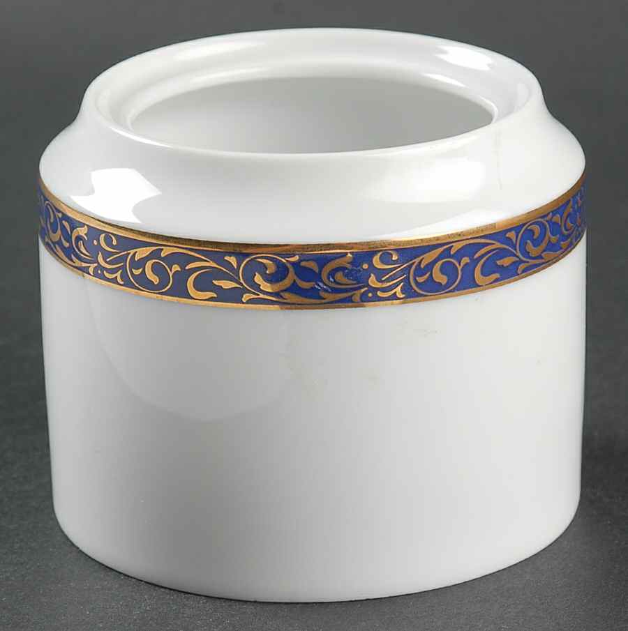 Cobalt Filigree Sugar Bowl No Lid by Nikko-1