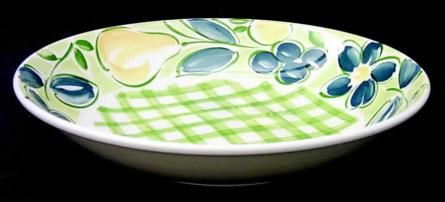 Country Pear 12" Pasta Serving Bowl by Nikko-1