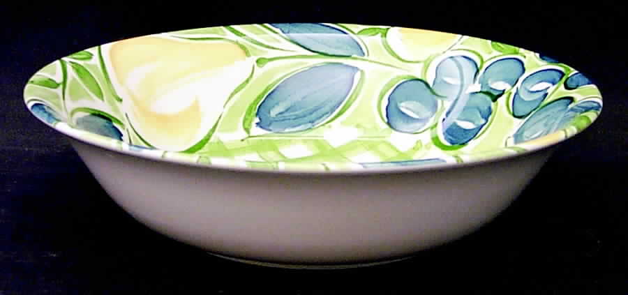 Country Pear 9" Round Vegetable Bowl by Nikko-1