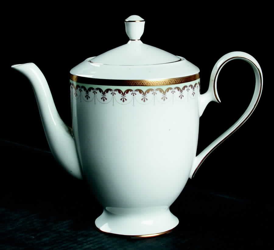 Corinthian Coffee Pot & Lid by Nikko-1